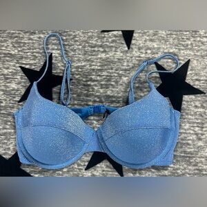 Triangl Swimwear Blue Bikini with Adjustable Straps